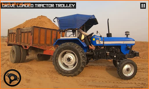Tractor Trolley Cargo Farming Offroad Simulator screenshot