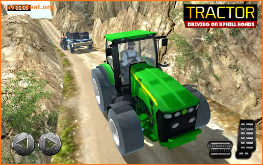 Tractor Trolley Simulator Cargo 3D Tractor Drive screenshot