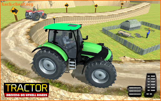 Tractor Trolley Simulator Cargo 3D Tractor Drive screenshot