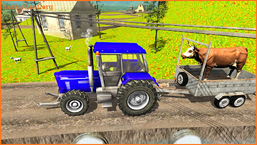 Tractor Trolley Simulator Game screenshot