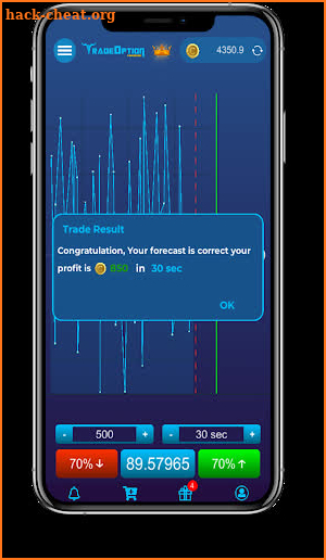 Trade Option - Free Trading App screenshot