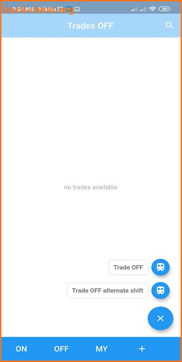 Trade shift screenshot
