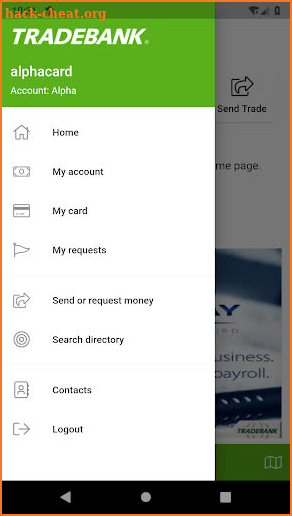 Tradebank Mobile screenshot