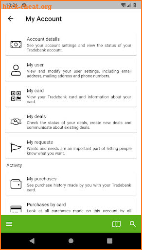 Tradebank Mobile screenshot