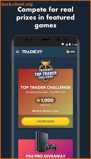 TradeOff screenshot