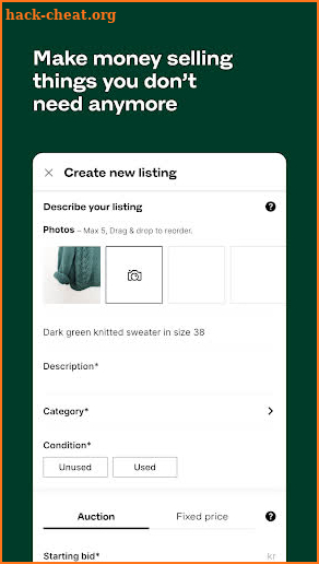 Tradera – buy & sell screenshot