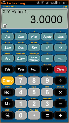 Tradesman Calc Calculator screenshot