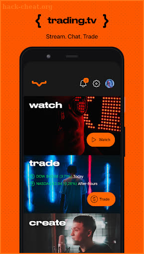 Trading.TV Stream, Chat, Trade screenshot