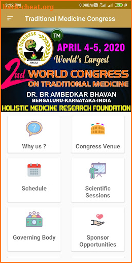 Traditional Medicine Congress screenshot
