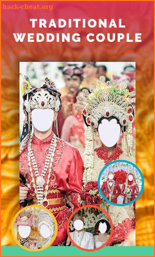 Traditional Wedding Couple Photo Frames screenshot
