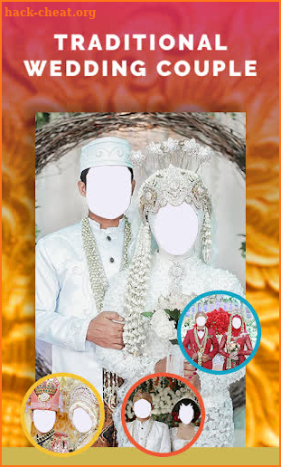 Traditional Wedding Couple Photo Frames screenshot
