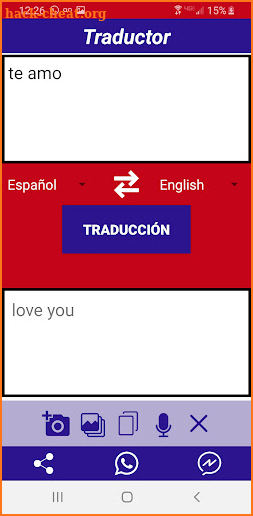 Traductor de Idiomas screenshot
