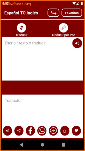 Traductor Español Inglés screenshot