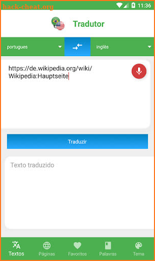 Tradutor Inglês - Português screenshot