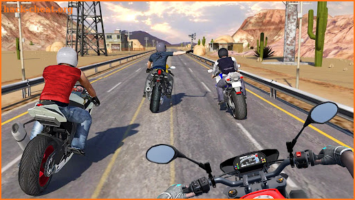 Traffic Bike Driving Simulator screenshot
