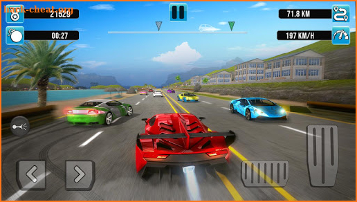 Traffic Car Racing: Highway City Driving Simulator screenshot