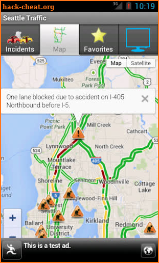 Traffic Seattle screenshot