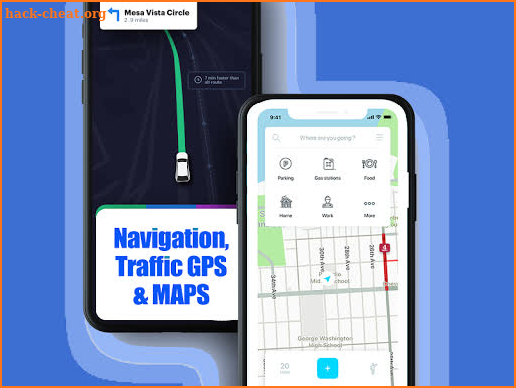 Traffic wase navigation maps and alerts tricks screenshot