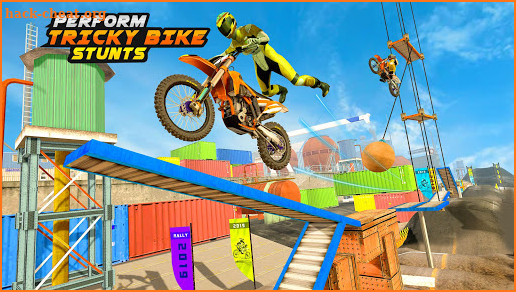 Trail Bike Racing Tricky Moto Bike Stunt Games screenshot