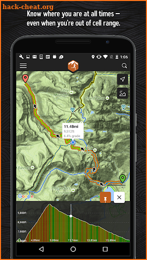Trail Run Project screenshot