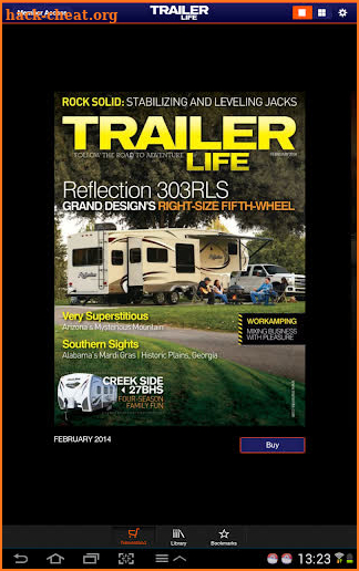 Trailer Life Magazine screenshot