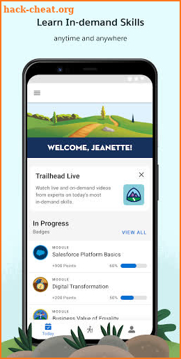 Trailhead GO screenshot