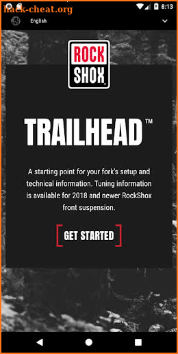 Trailhead Tuning App screenshot