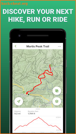 Trails: Hike, Bike & Run screenshot