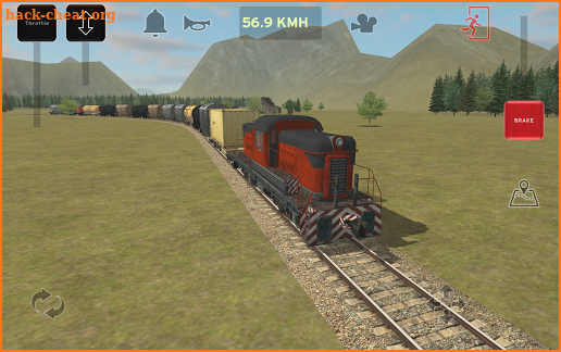 Train and rail yard simulator screenshot