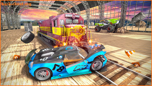 Train Car Demolition Derby Sim screenshot