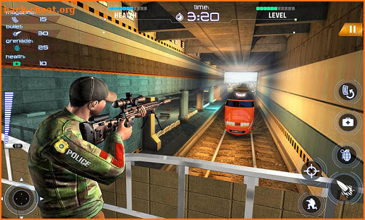 Train Counter Terrorist Attack FPS Shooting Games screenshot
