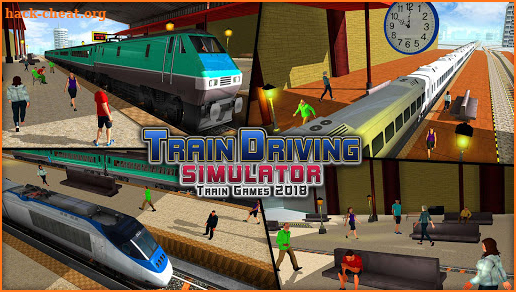 Train Driving Simulator 2020: New Train Games screenshot