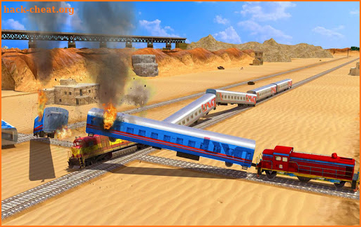 Train Driving Simulator Game : Burning Oil Engine screenshot