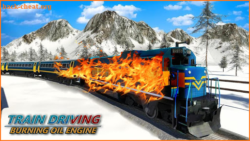 Train Driving Simulator Game : Burning Oil Engine screenshot