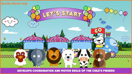 Train - educational game for children, kids & baby screenshot