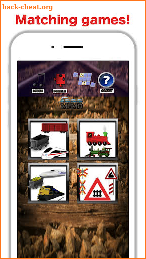 Train Games for kids free🚂 railroad train driving screenshot