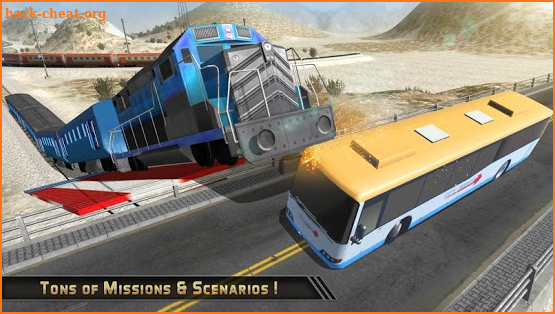 Train Jump Impossible Mega Ramp screenshot