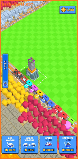 Train Miner: Idle Railway Game screenshot