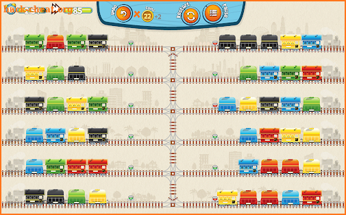 Train Mix - challenging puzzle screenshot