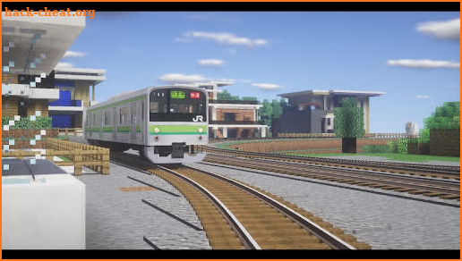 Train mod for minecraft screenshot