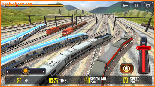 Train Race 3D screenshot