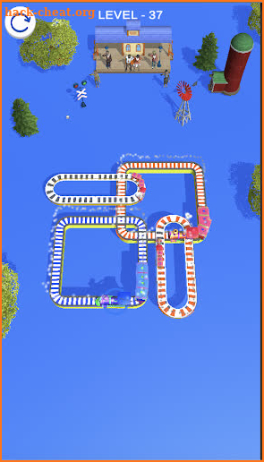Train Race Road screenshot