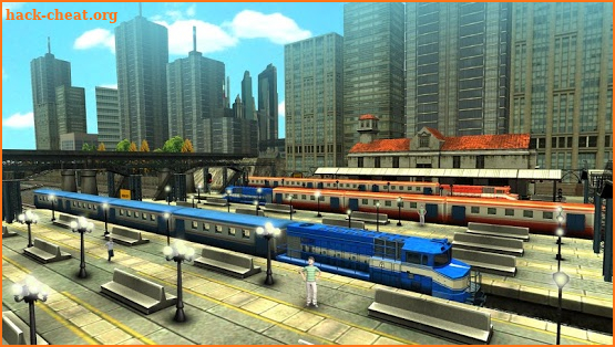 Train Racing Games 3D 2 Player screenshot