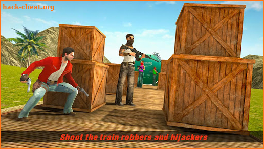 Train Robbery Car Theft - Train Transport Games screenshot