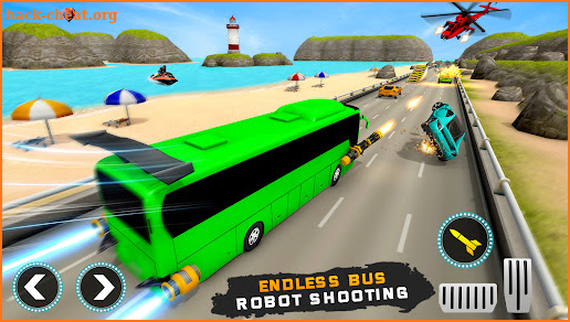 Train Robot - Police Car Game screenshot