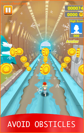TRAIN RUN GAME screenshot