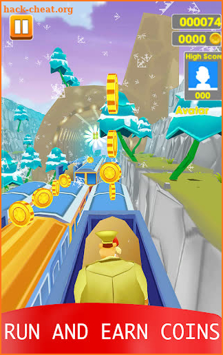 TRAIN RUN GAME screenshot
