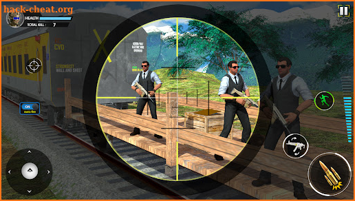 Train Shooter Rescue Missions: Offroad Train Games screenshot