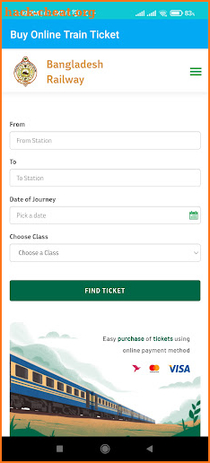 Train Ticket BD - Rail Sheba screenshot