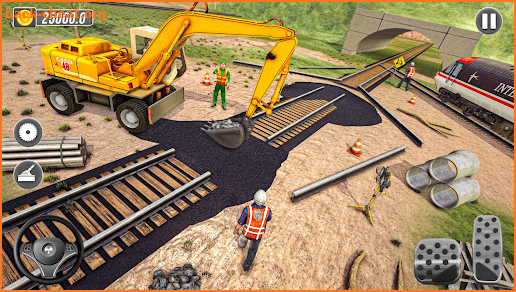 Train Track Construction Sim: Station Builder Game screenshot